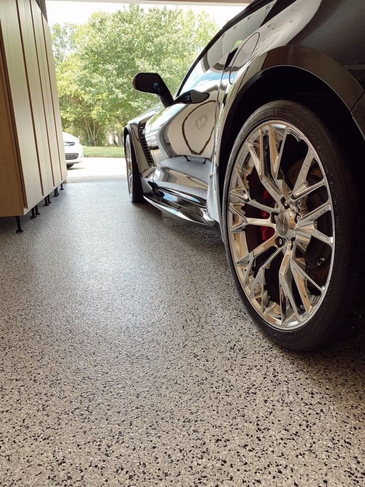 Flake Stone Epoxy Flooring